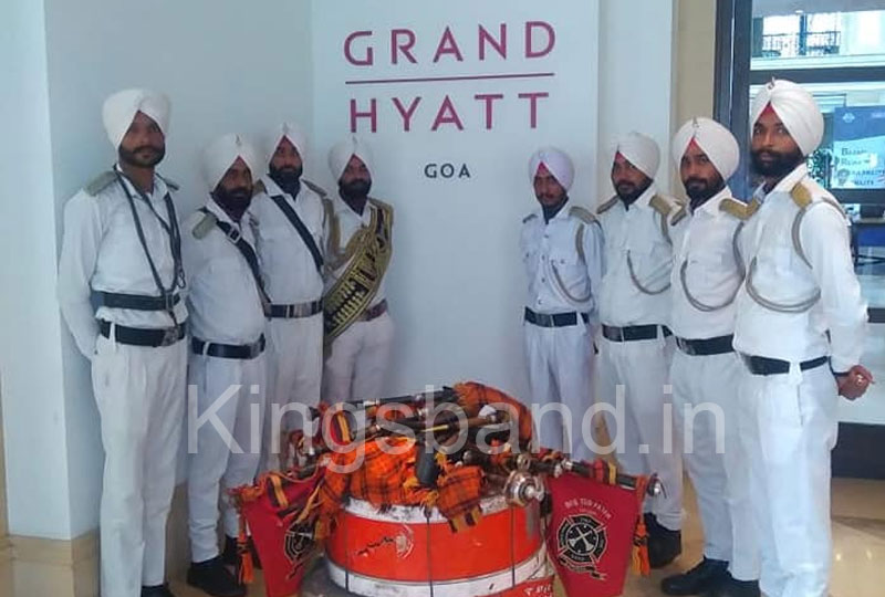 kings band - bagpipe band in delhi