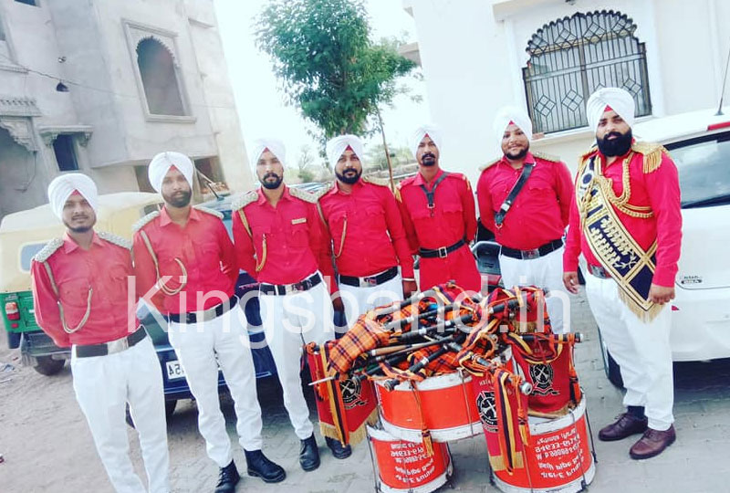 kings band - bagpipe band in delhi