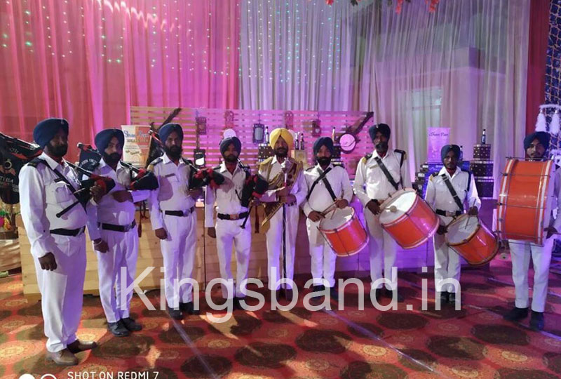 kings band - bagpipe band in delhi