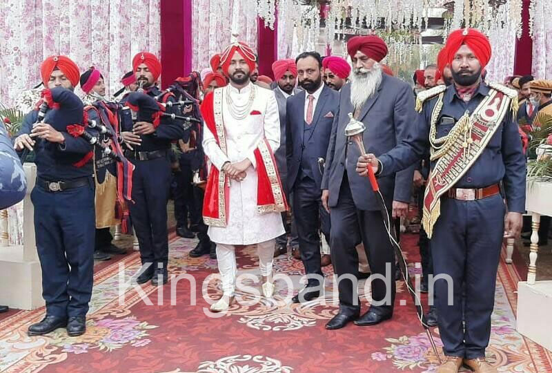 kings band - bagpipe band in delhi